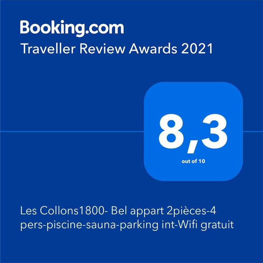 Les Collons1800- Bel Appart 2Pieces-4 Pers-Piscine-Sauna-Parking Int-Wifi Gratuit Vex Kültér fotó