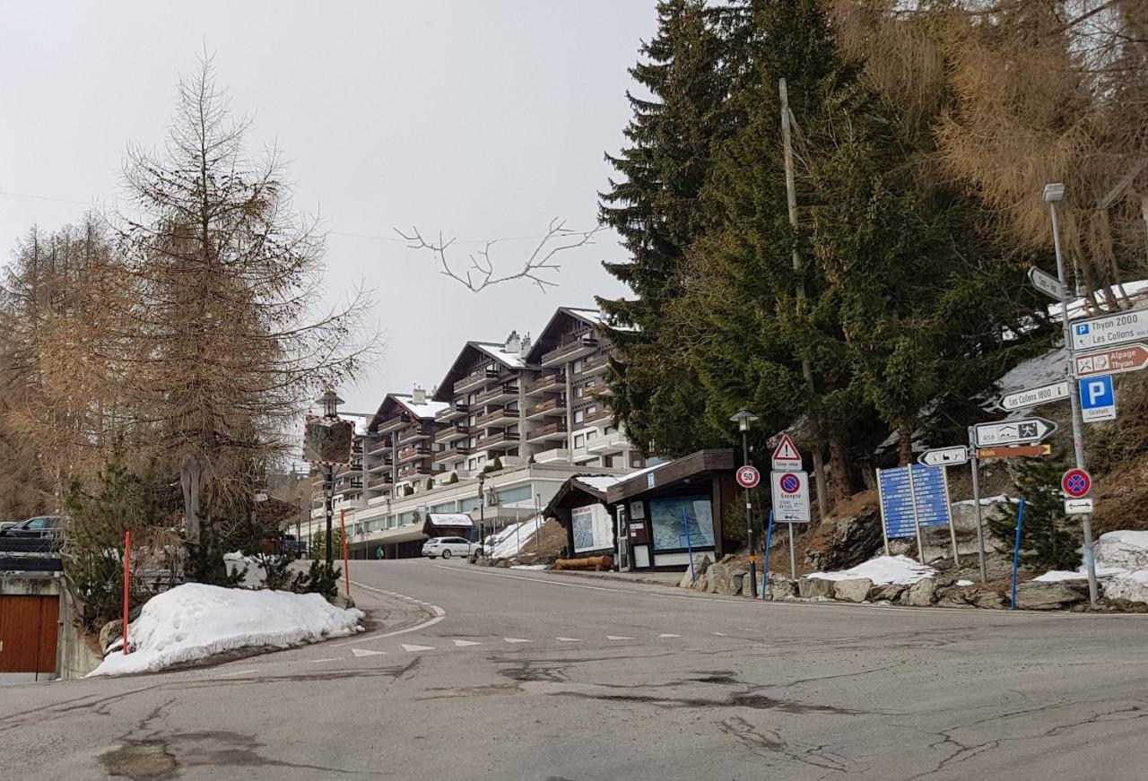 Les Collons1800- Bel Appart 2Pieces-4 Pers-Piscine-Sauna-Parking Int-Wifi Gratuit Vex Kültér fotó